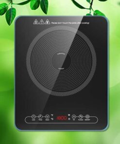 Single Burner Portable Induction Cooktop 13 Inch 1800W